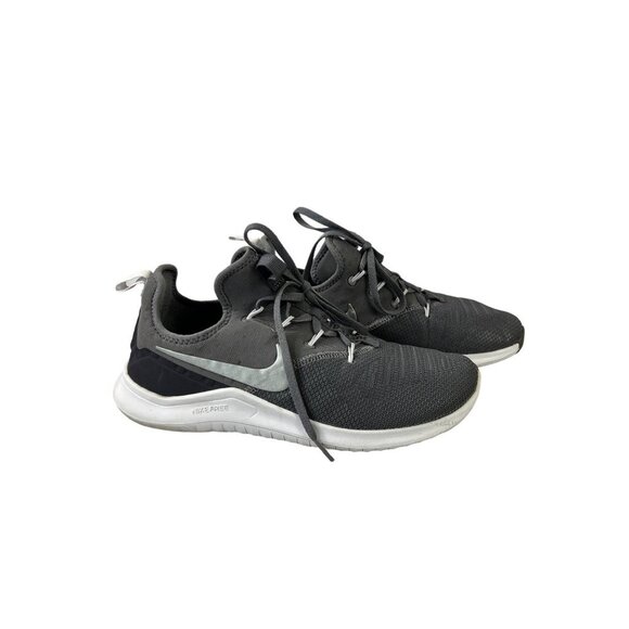 Nike Free Men's Grey & White Sneakers - Picture 2 of 7